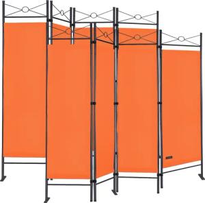 Paravent Lucca 2er-Set Orange 180x163cm