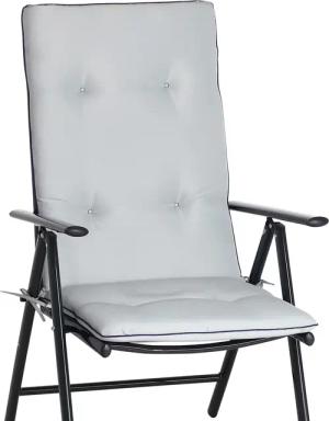 Auflage 6er-Set Vanamo Hellgrau 120x45x5cm