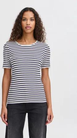 Ichi T-Shirt IHCELLA modisches T-Shirt