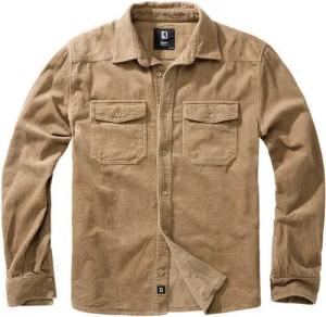 Brandit Outdoorhemd Brandit Herren Langarmhemd Corduroy Classic