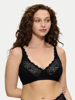Triumph BH ohne Bügel Amourette 10210704 Schwarz