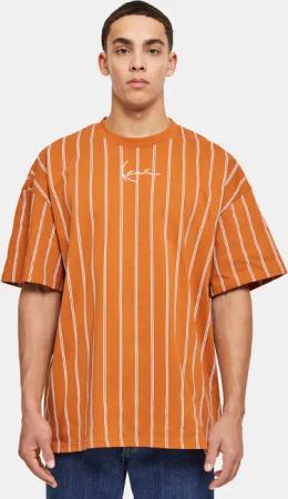 Karl Kani Small Signature Boxy Heavy Jersey Pinstripe Tee