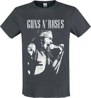 Guns N' Roses T-Shirt - Amplified Collection - Axl Live Profile - S bis 3XL - für Männer - Größe L - charcoal - Lizenziertes Merchandise!