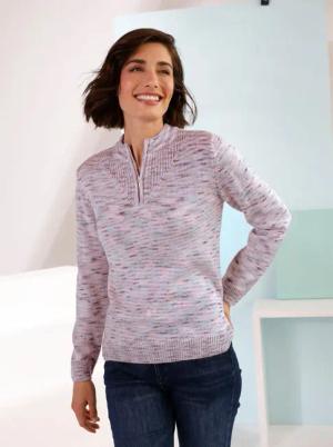 Stehkragenpullover
