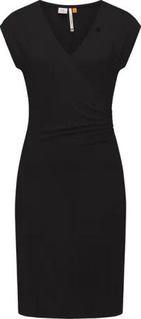Ragwear Etuikleid "Crupi", figurbetontes Sommerkleid mit Raffung an der Taille