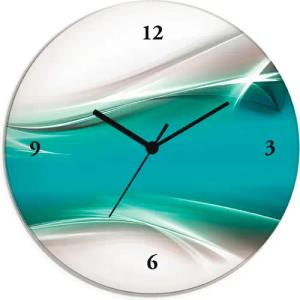 Artland Wanduhr "Kreatives Element", wahlweise mit Quarz- oder Funkuhrwerk, lautlos ohne Tickgeräusche