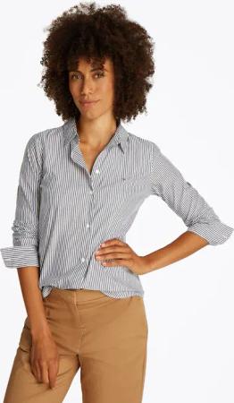 Tommy Hilfiger Hemdbluse "ESS POPLIN REGULAR SHIRT", im klassischen Stil