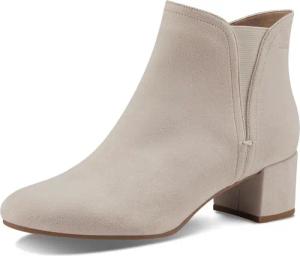 Tamaris Stiefelette, Blockabsatz, Businessschuh, Ankleboots mit Stretcheinsatz