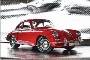 Artland Wandbild "Klassiker - Der Porsche 356", Auto, (1 St.), als Alubild, Outdoorbild, Leinwandbild, Poster, Wandaufkleber