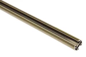 GARDINIA Gardinenstange "Memphis mit Innenlauf II", Fixmaß, Serie Einzelprogramm Memphis Ø 16 mm
