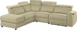 Home affaire Ecksofa "Sentrano, L-Form,", 273 cm, man. o. elektr. Relaxfunktion und USB/Kopfverstellung