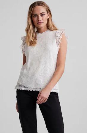 pieces Spitzentop "PCOLLINE"