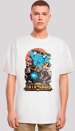 F4NT4STIC T-Shirt "Asteroids Vintage Atari Retro Gaming", Premium Qualität