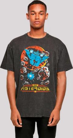 F4NT4STIC T-Shirt "Asteroids Vintage Atari Retro Gaming", Premium Qualität