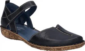 Josef Seibel Riemchenballerina "ROSALIE 42", Sandale, Spangenschuh, Komfortschuh mit Klettverschluss