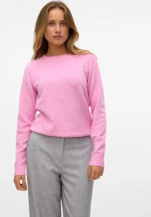 Vero Moda Rundhalspullover "VMDOFFY LS O-NECK BLOUSE GA NOOS"