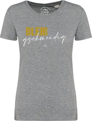 Bavariashop T-Shirt Damen T-Shirt "Bleib gschmeidig