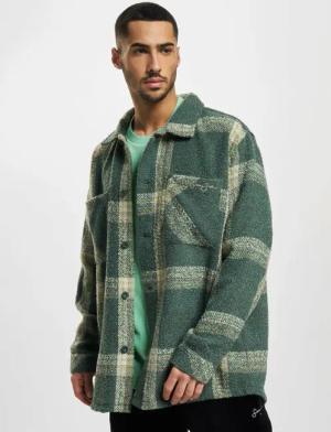 Sean John Script Logo Bouclé Overshirt
