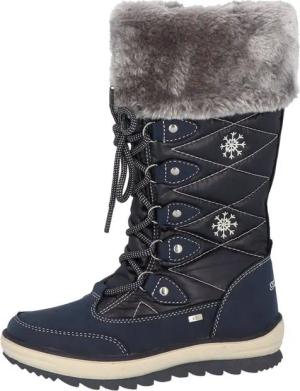 TOM TAILOR Winterstiefel mit schöner Kontrast-Stickerei
