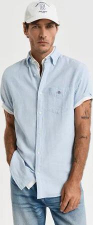 Gant Langarmhemd REG COTTON LINEN SHIRT