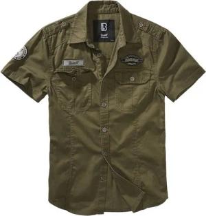 Brandit Outdoorhemd Brandit Herren Kurzarmhemd Luis Vintage Short Sleeve