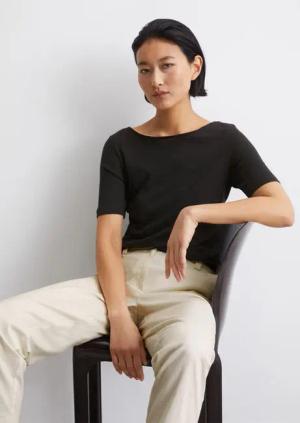Slub-Jersey-T-Shirt regular