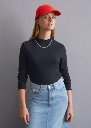 Ripp-Longsleeve slim