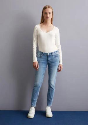 Jeans Model Alva slim cropped