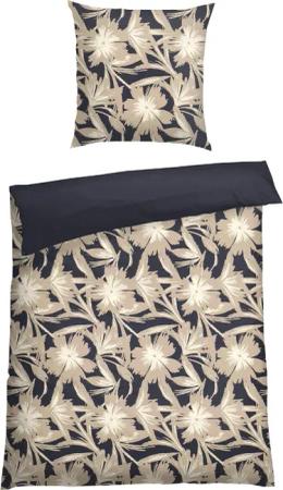 Schiesser Wendebettwäsche "Artistic aus weichem Baumwoll-Satin mit floralem Muster", Made in Green