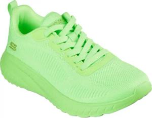 Skechers Sneaker "BOBS SQUAD CHAOS-COOL RYTHMS", Knitwear-Sneaker, Schnürschuh in veganer Verarbeitung