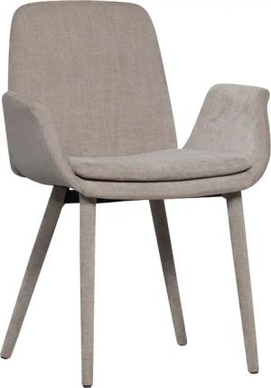 WOOOD Esszimmerstuhl "Curve", (Set), 2 St., mit gepolsterten Beinen, Höhe 83 cm