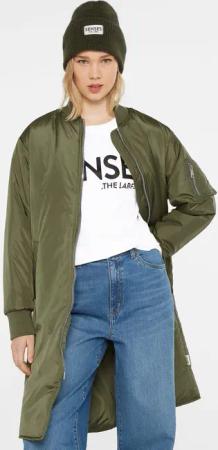 SENSES.THE LABEL Langjacke, ohne Kapuze, mit Two-Way-Zipper