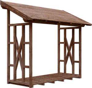 Skanholz Unterstand "Paul 2", 290 x 126 cm