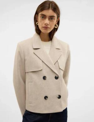 Vero Moda Kurzjacke "VMFORTUNESHEILA SHORT JACKET GA BOO", ohne Kapuze