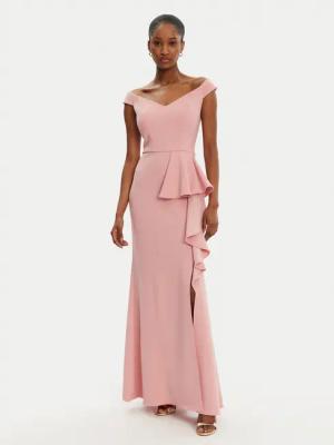 Rinascimento Abendkleid CFC0122859003 Rosa Regular Fit