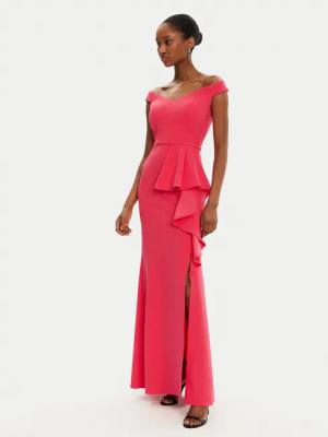 Rinascimento Abendkleid CFC0122859003 Rosa Regular Fit