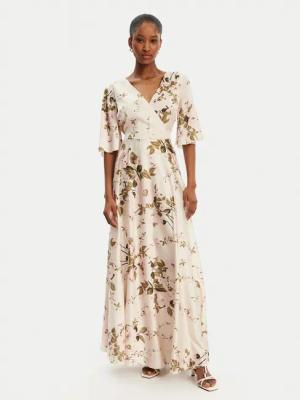Rinascimento Abendkleid CFC0122885003 Beige Regular Fit