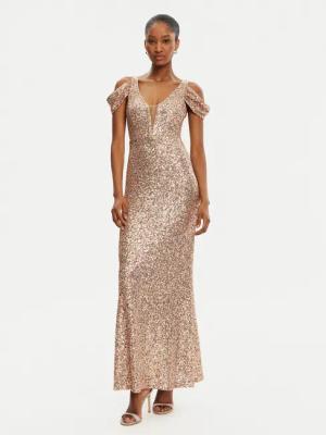 Rinascimento Abendkleid CFC0122589003 Goldfarben Regular Fit