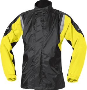 Held Mistral II Regenjacke schwarz/neongelb XS