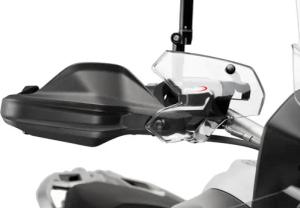 Puig Windabweiser an Handprotektoren klar für BMW R 1200/1250 GS