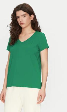Pieces T-Shirt New Billy 17102921 Grün Regular Fit
