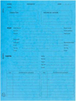 EXACOMPTA Organisationsmappe 5x 25er Aktendeckel Procedure elfenbein 25x32cm - Türkis - 445102E