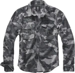 Brandit Outdoorhemd Brandit Herren Langarmhemd Vintage