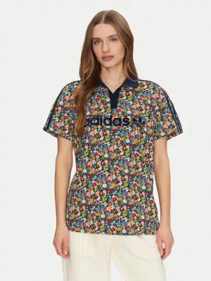 adidas Poloshirt Liberty London Football JC7786 Bunt Loose Fit