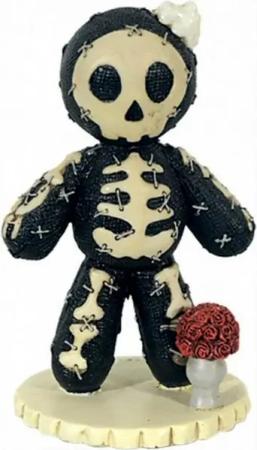 Horror-Shop Dekofigur Pinheadz - Voodie 11cm Deko-Figur aus Kunststein