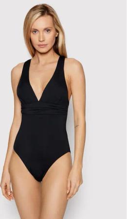 Seafolly Badeanzug Cross Back 10950-942 Schwarz