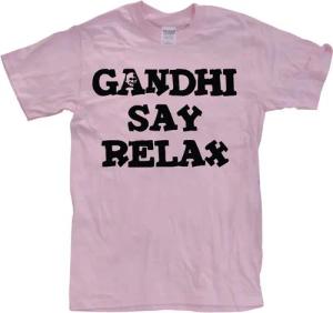 Hybris T-Shirt Gandhi Say Relax T-Shirt