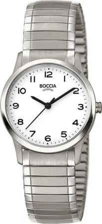 Boccia 3287-01 Damenuhr Zugband Titanium 29mm 5ATM