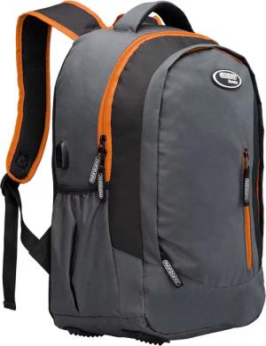 Sportrucksack Grau/Orange 34L