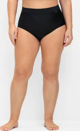 Sheego High-Waist-Bikinihose mit Shaping-Effekt, schwarz, Gr.48